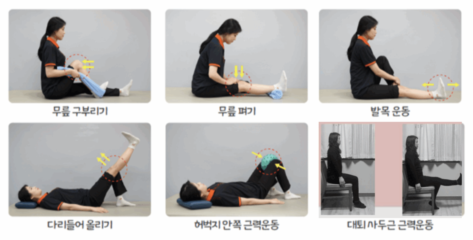 5 인공관절 수술 후 재활운동