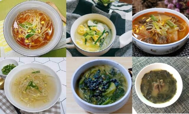 국물요리의 종류와 어원 : 국, 탕, 육개장, 찌개, 전골 등