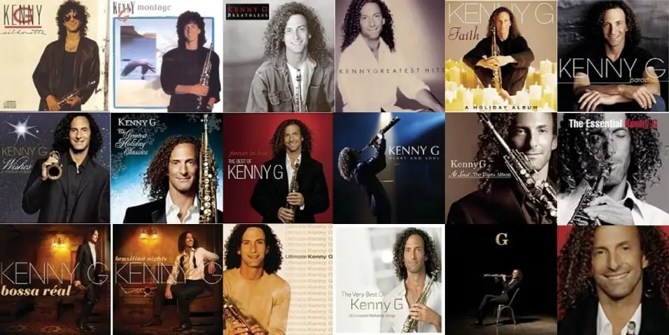 Kenny_G_Album_Covers