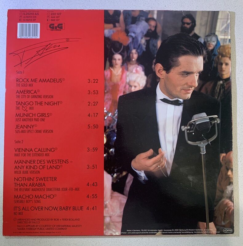 falco 3 앨범 뒷면 사진