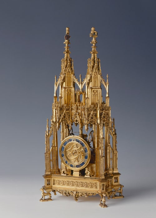 게르마니슈 국립박물관의 버건디 시계 (출처 게르마니슈 국립박물관 홈페이지)