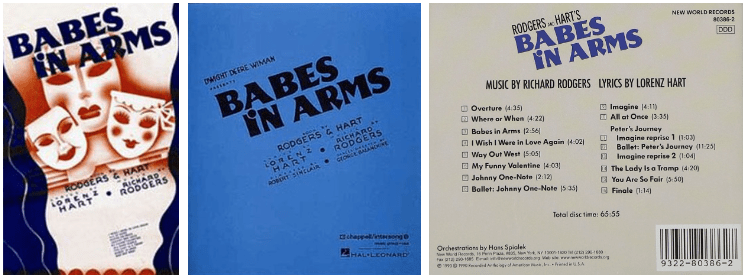 Babes in Arms, 1937(My Funny Valentine이 주제가로 사용된 작품)