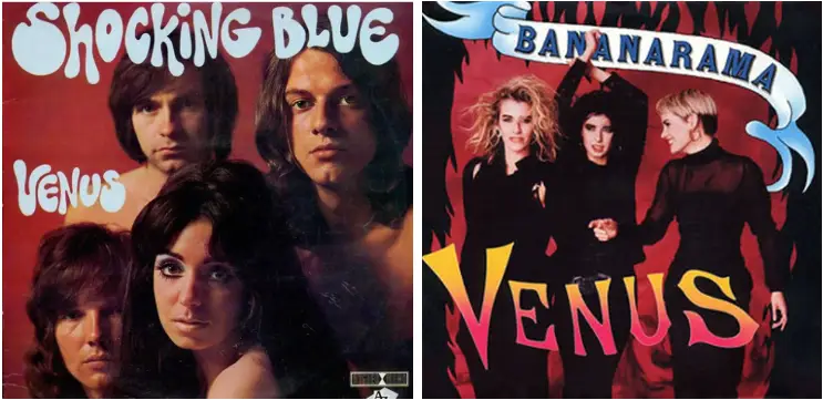 Shocking Blue and Bananarama's Venus Album Cover
