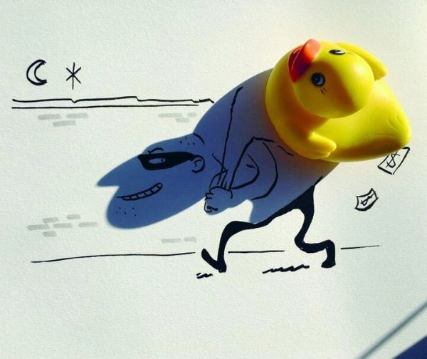 어메이징 그림자 아트 shadowology