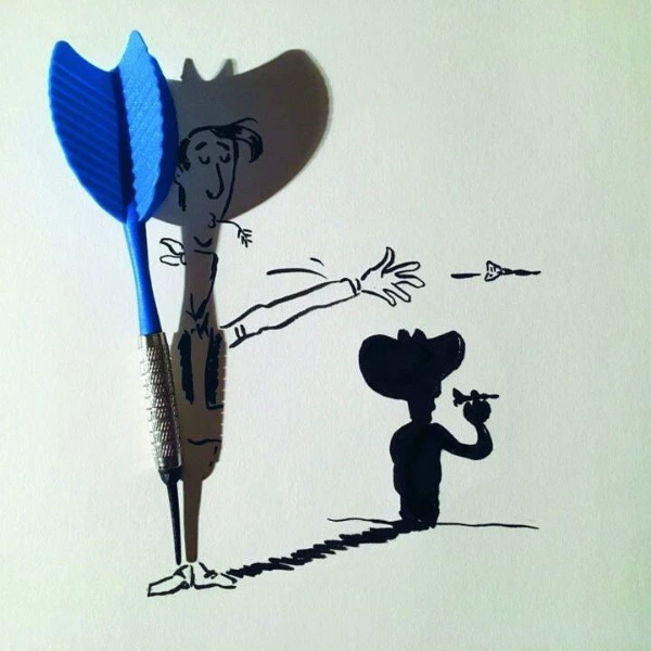 어메이징 그림자 아트 shadowology