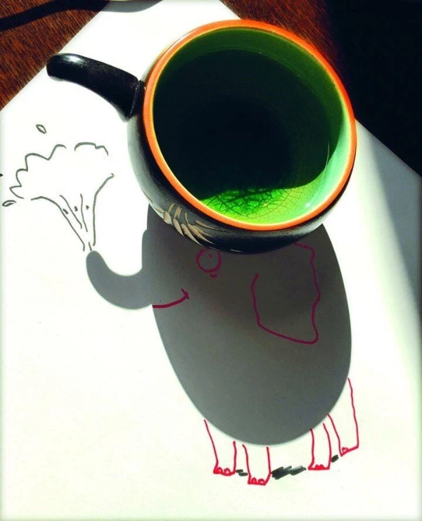 어메이징 그림자 아트 shadowology