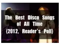 특성_the best disco songs of all time