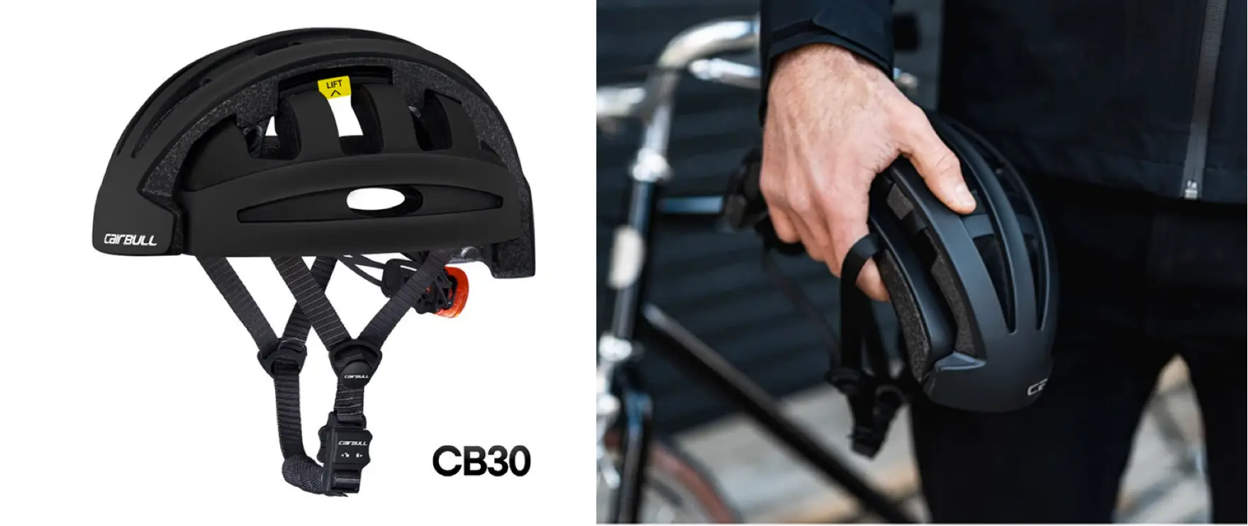 cairbull접히는 폴딩 헬멧 (전동 킥보드 접이식 헬멧)