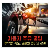 특성_자동차 주유 꿀팁