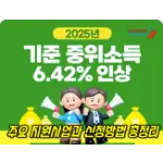 특성_2025년 기준중위소득 지원사업