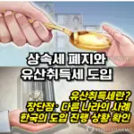 특성_유산취득세 도입