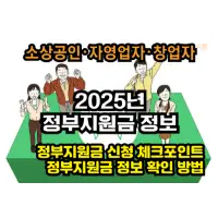 특성_2025년 정부지원금정보