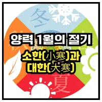 특성_양력 1월의 절기